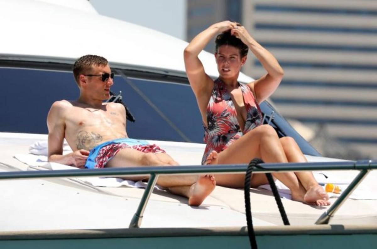 Las vacaciones de Jamie Vardy y su espectacular esposa en Dubai