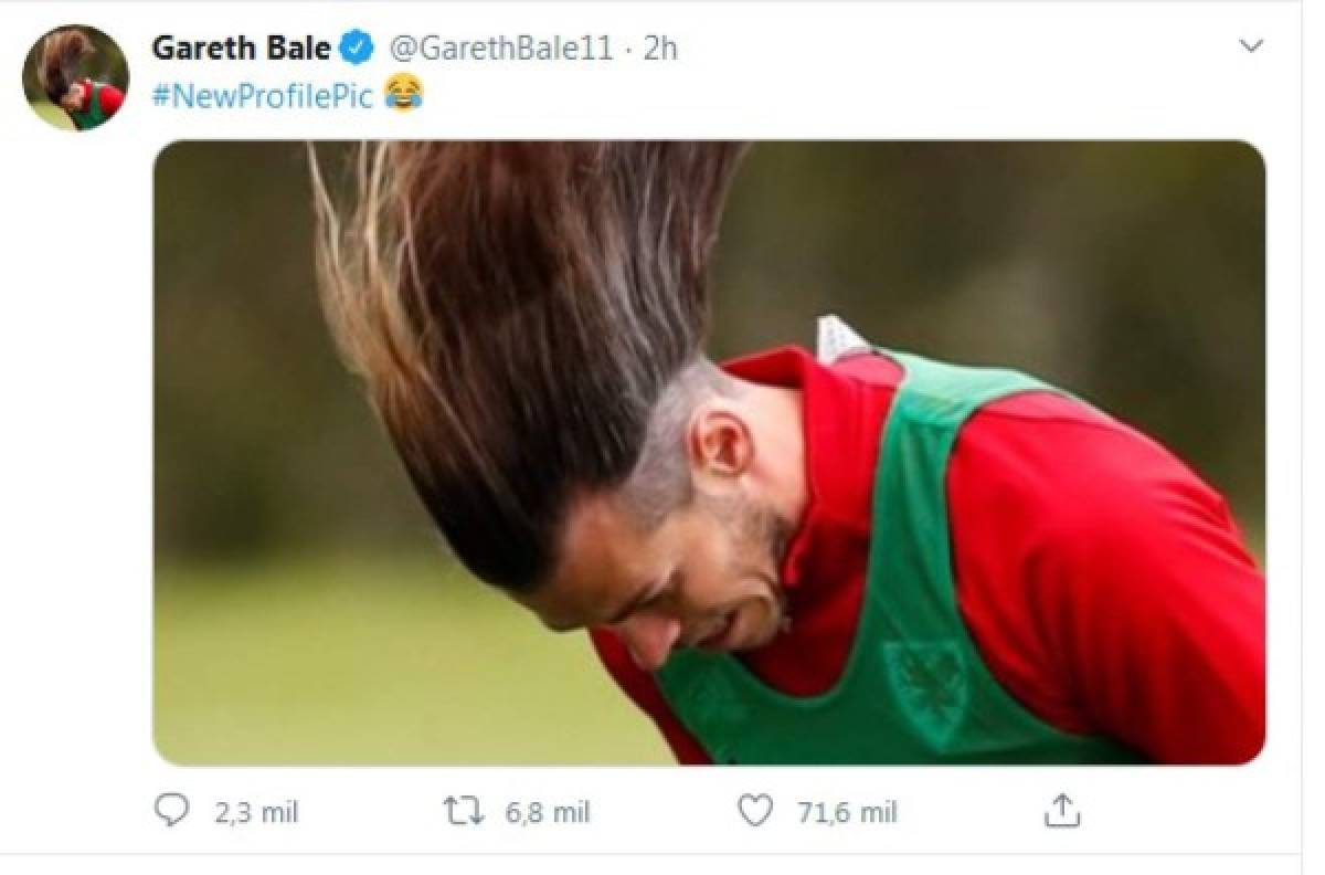 Es irreconocible: Gareth Bale muestra su verdadero 'look' en la selección de Gales