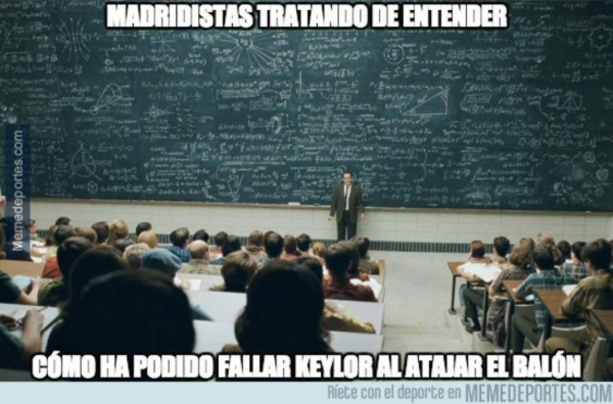 Los memes crucifican a Keylor Navas a pesar de la clasificación del Madrid