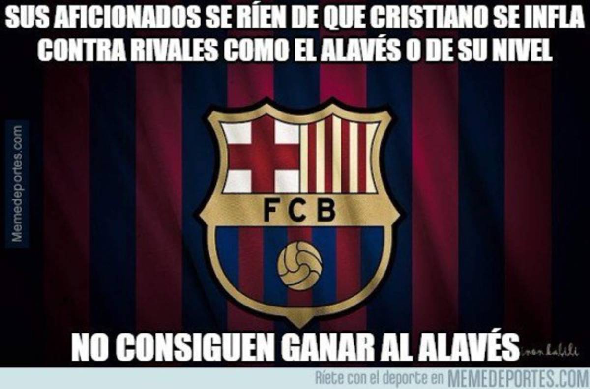 Los mejores memes que dejó la derrota del Barcelona ante el Alavés en el Camp Nou