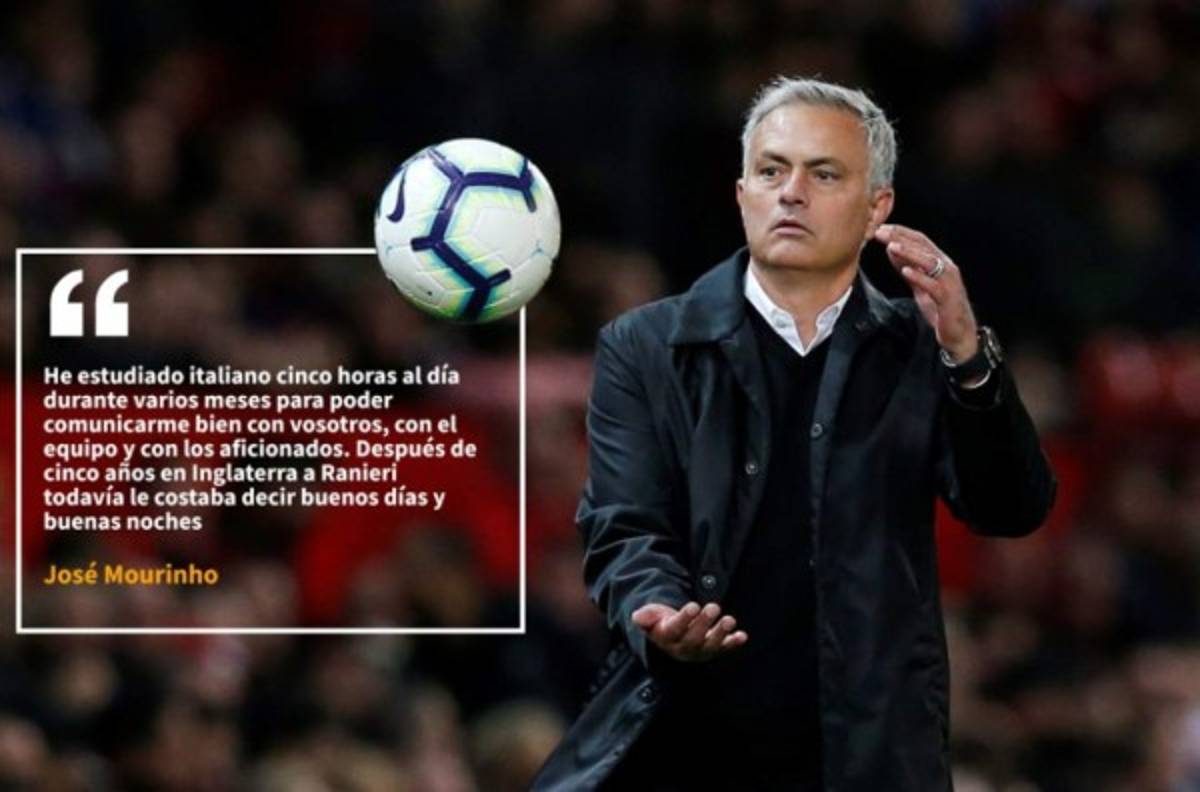 Las mejores frases y contradicciones de José Mourinho: 'Jamás entrenaría al Tottenham'