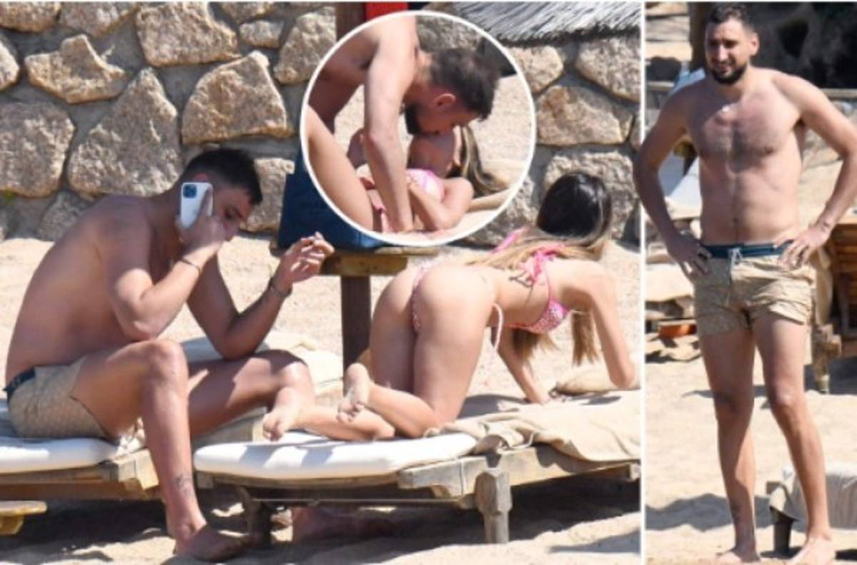 Picantes vacaciones: Alessia Elefante deslumbra junto a Gigio Donnarumma en Cerdeña tras ganar la Eurocopa