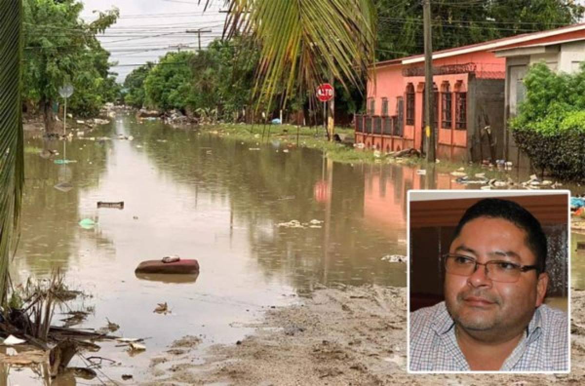 Durísimas imágenes: así lucen La Lima y Choloma devastadas por las lluvias que dejó Iota en Honduras