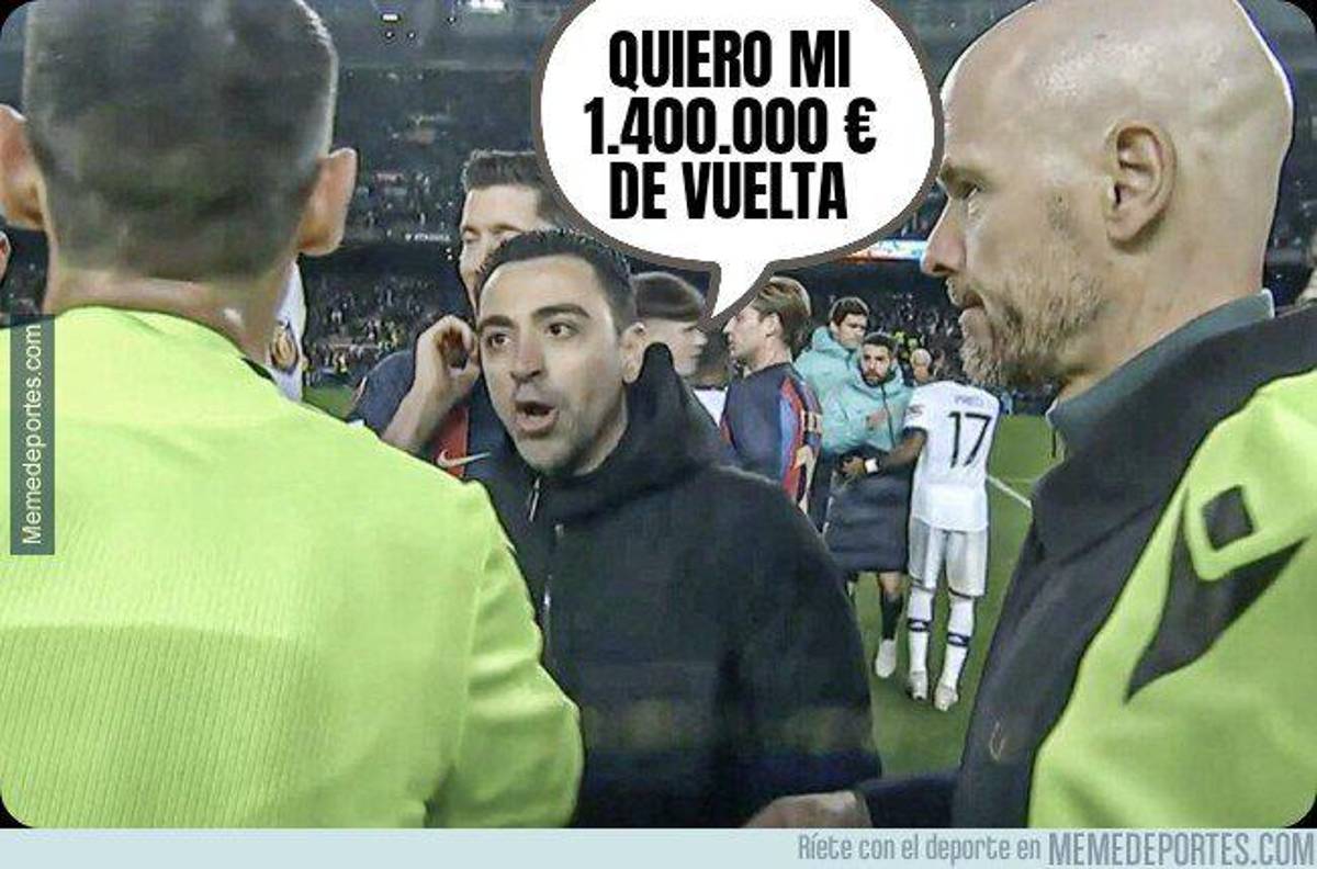 Los del Real Madrid lo gozan: Los memes no tienen piedad con el Barcelona luego del escándalo “Negreira”