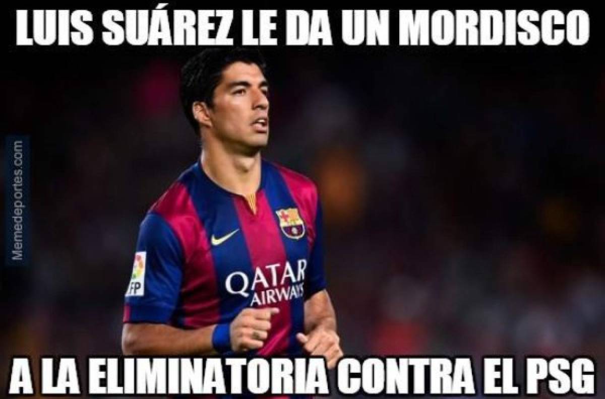 David Luiz, víctima de memes tras humillaciones de Luis Suárez