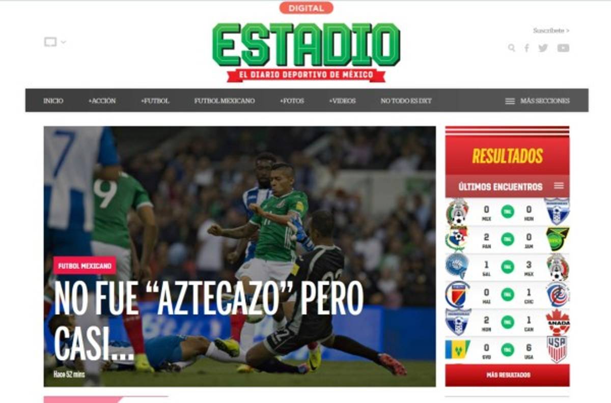 Prensa mexicana le tira con todo al Tri por empate en el Azteca ante Honduras