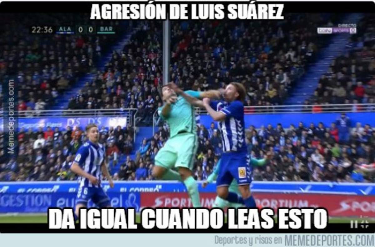 Barcelona destroza al Alavés y surgen divertidos memes
