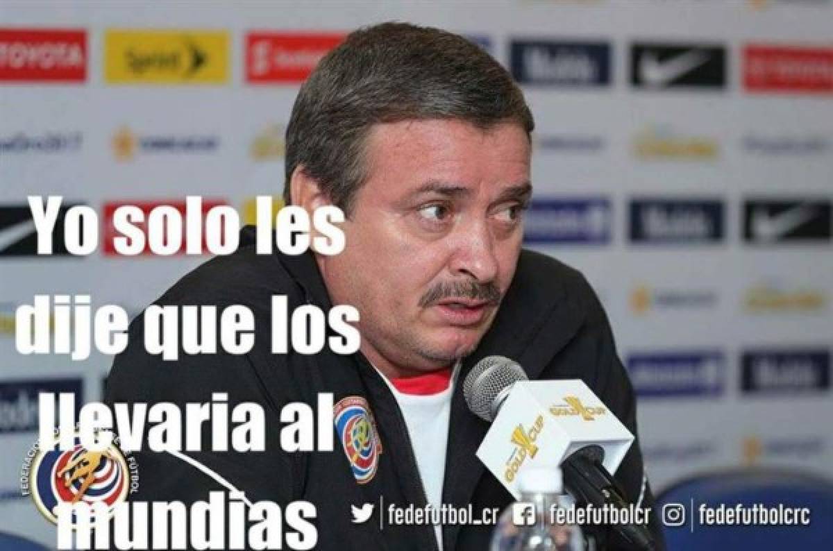 Las burlas contra Costa Rica por la eliminación y la risa de Jorge Luis Pinto
