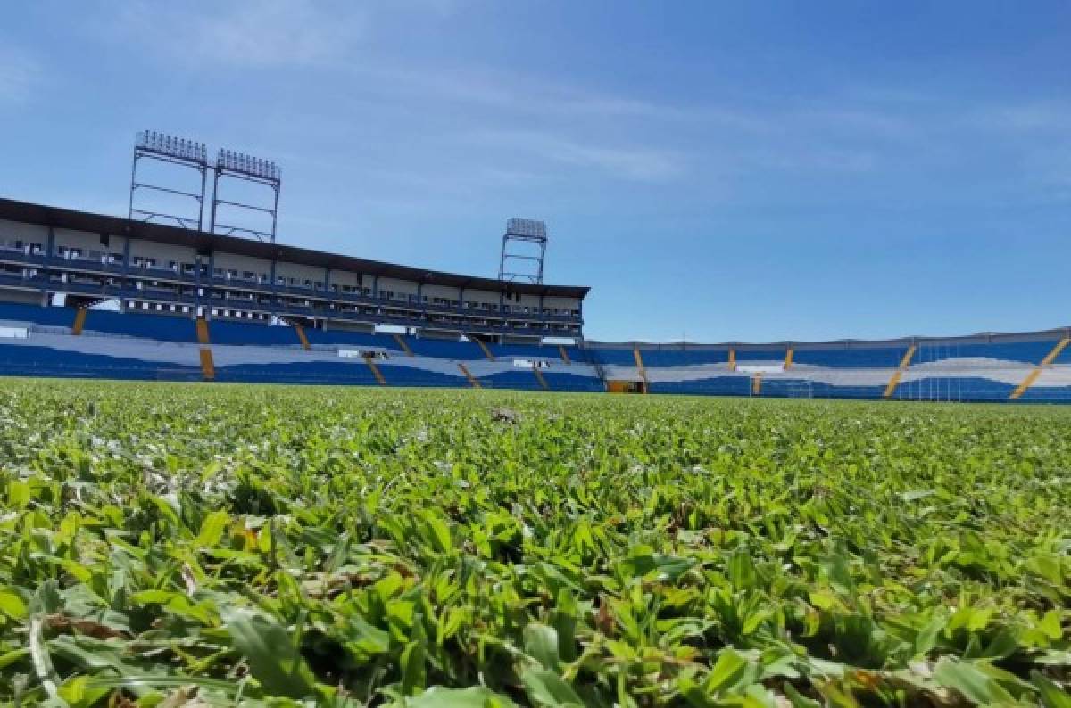 ¡Como mesa de billar! El Olímpico tiene una nueva cara para recibir a la Selección de Honduras frente a EUA