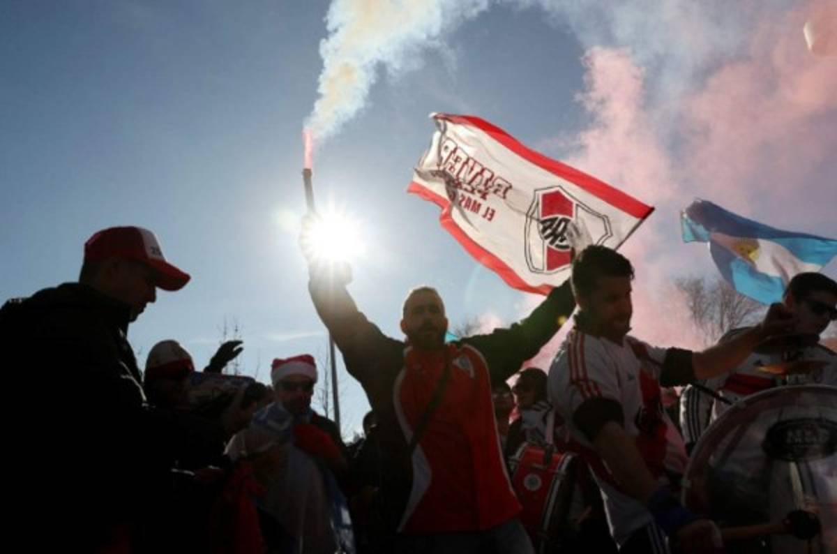¡Locura! El ambientazo en Madrid a pocas horas del River-Boca en la final de Libertadores