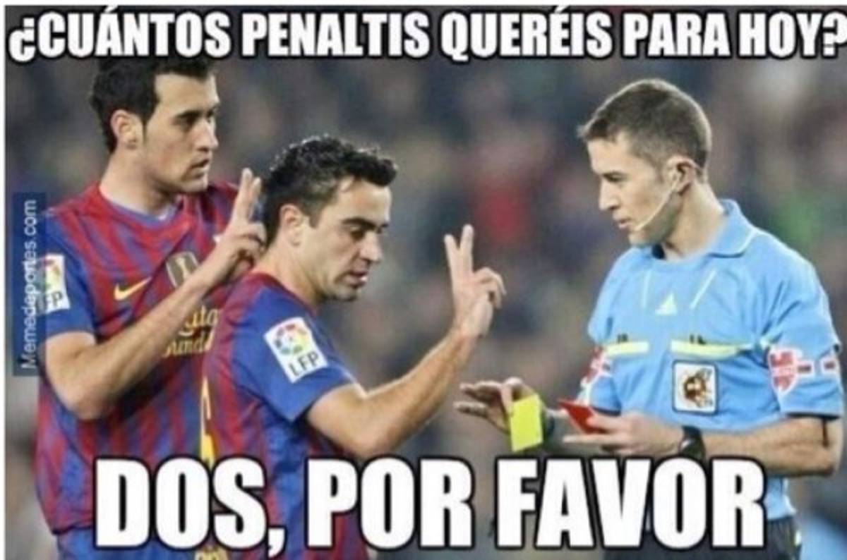Memes del clásico Barcelona-Real Madrid que no pasan de moda