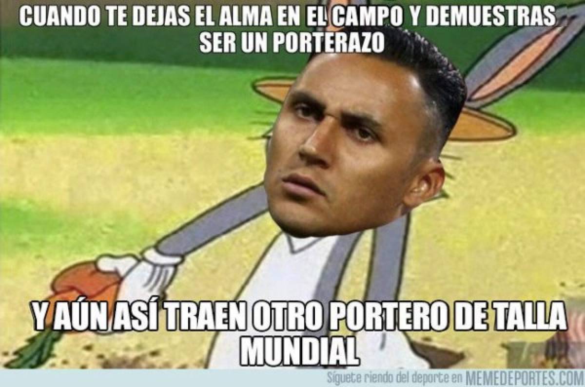 Memes: Acribillan a Navas tras el fichaje de Courtois con el Real Madrid