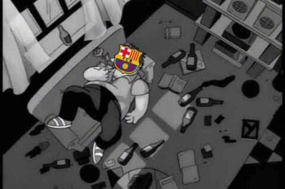 Barcelona fue goleado por el Benfica, se acercan a la Europa League y los memes los destrozan