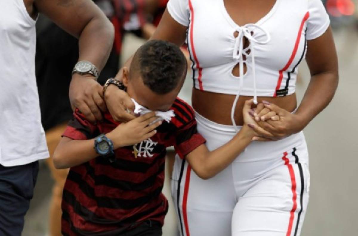 Lamentable: El lado triste de la celebración del Flamengo tras ganar la Copa Libertadores