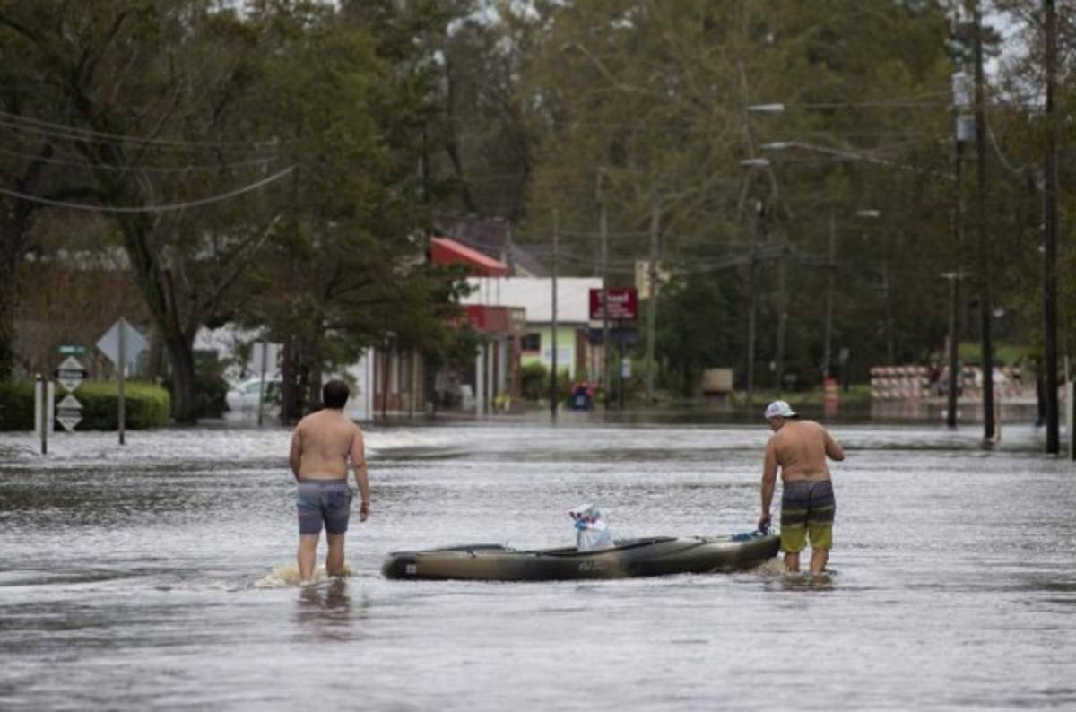 Los daños ocasionados por el huracán Florence en la costa este de Estados Unidos
