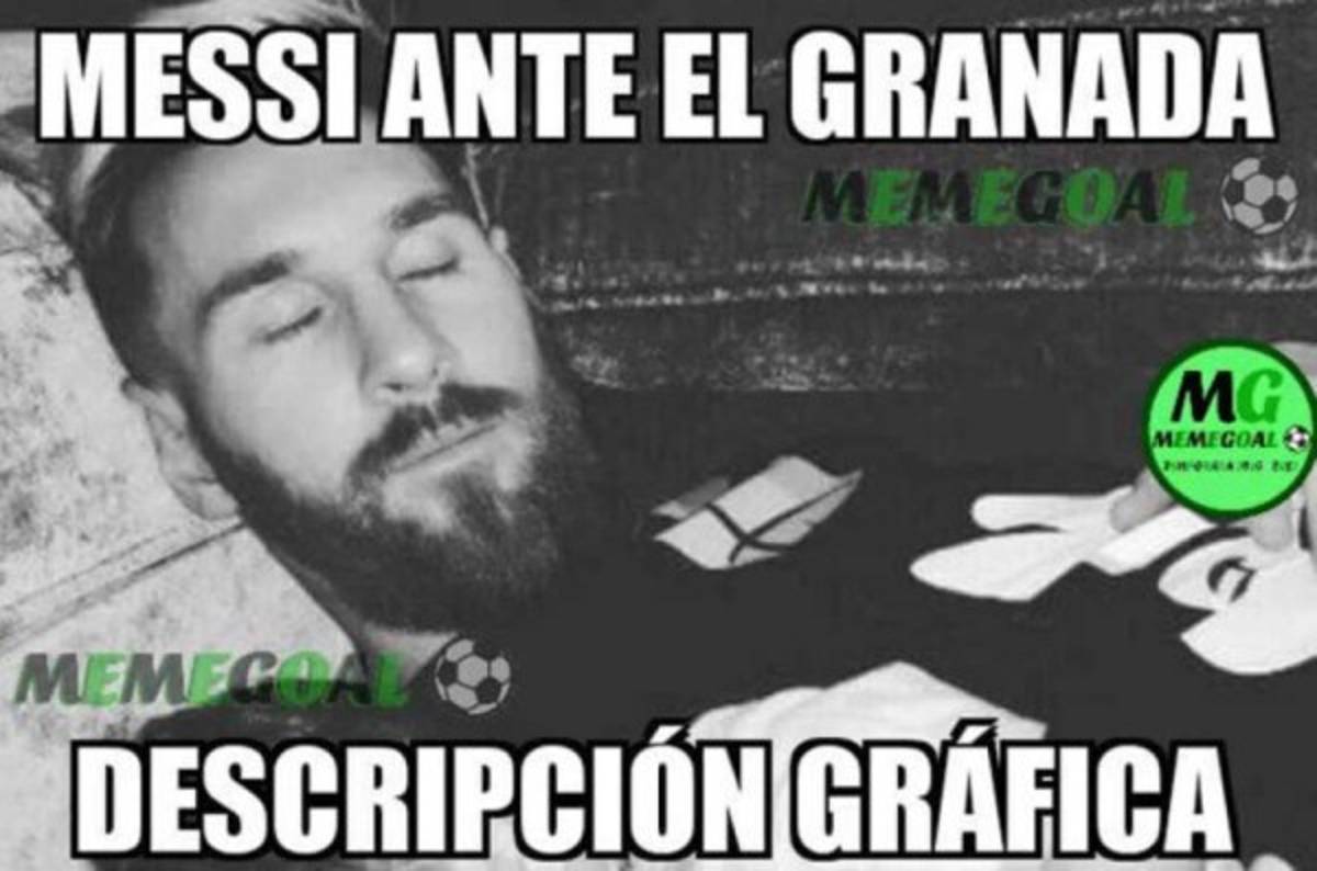 Memes del Barcelona-Granada la emprenden con Cristiano y 'Memo' Ochoa