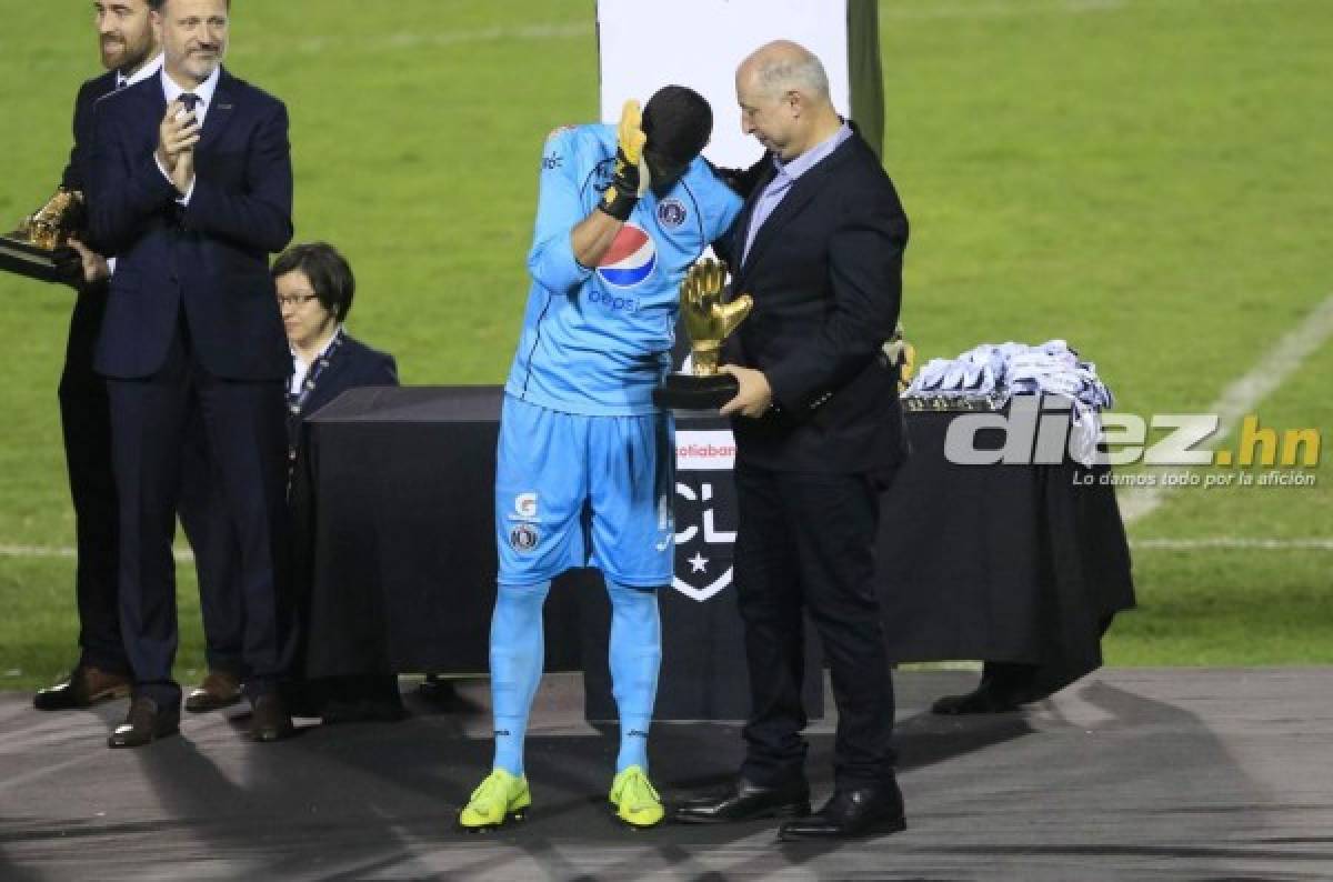 Las dolorosas imágenes de los jugadores de Motagua tras perder la final ante Saprissa