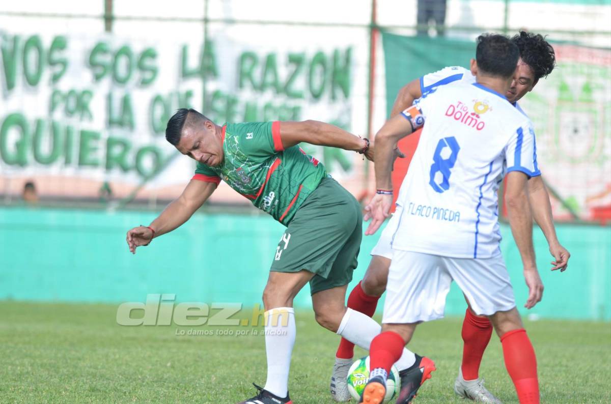 Imperdible: así lucen las exfiguras de Marathón y Olimpia que disputaron un partido de leyendas en San Pedro Sula