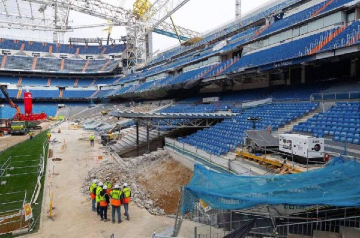 ¡Imágenes futuristas! Simulan cómo se vería el nuevo Santiago Bernabéu terminado; así marchan las obras