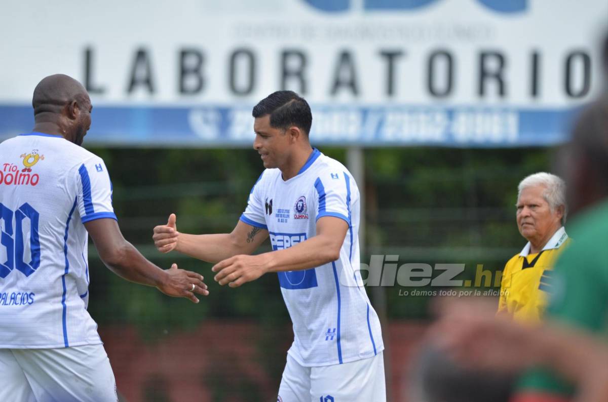 Imperdible: así lucen las exfiguras de Marathón y Olimpia que disputaron un partido de leyendas en San Pedro Sula