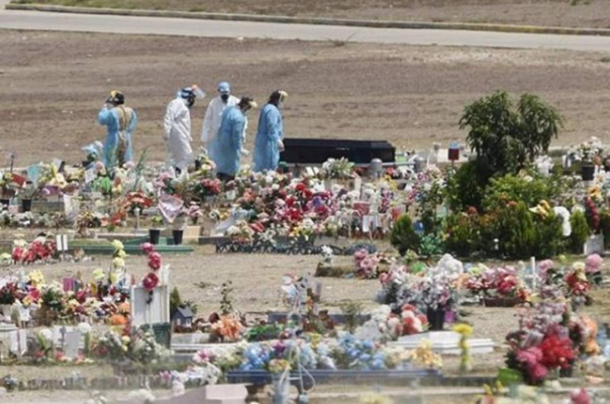 Doloroso: Así ha sido el entierro de las víctimas por coronavirus en Honduras