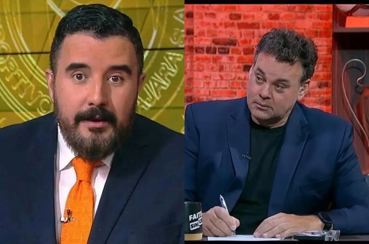 Faitelson le respondió a Álvaro Morales y la cláusula en ESPN para no trabajar juntos: Yo la exigí