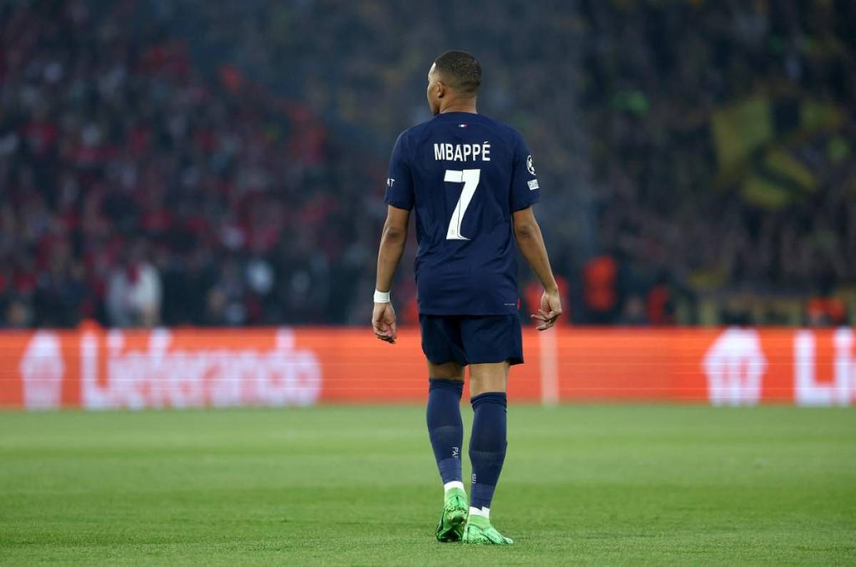 Mbappé se irá del PSG sin cumplir su sueño de ganar la Champions League.