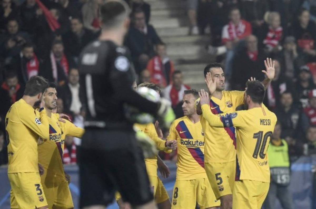 Sale a la luz: El desastre que dejó el Barcelona en el vestuario del Slavia Praga