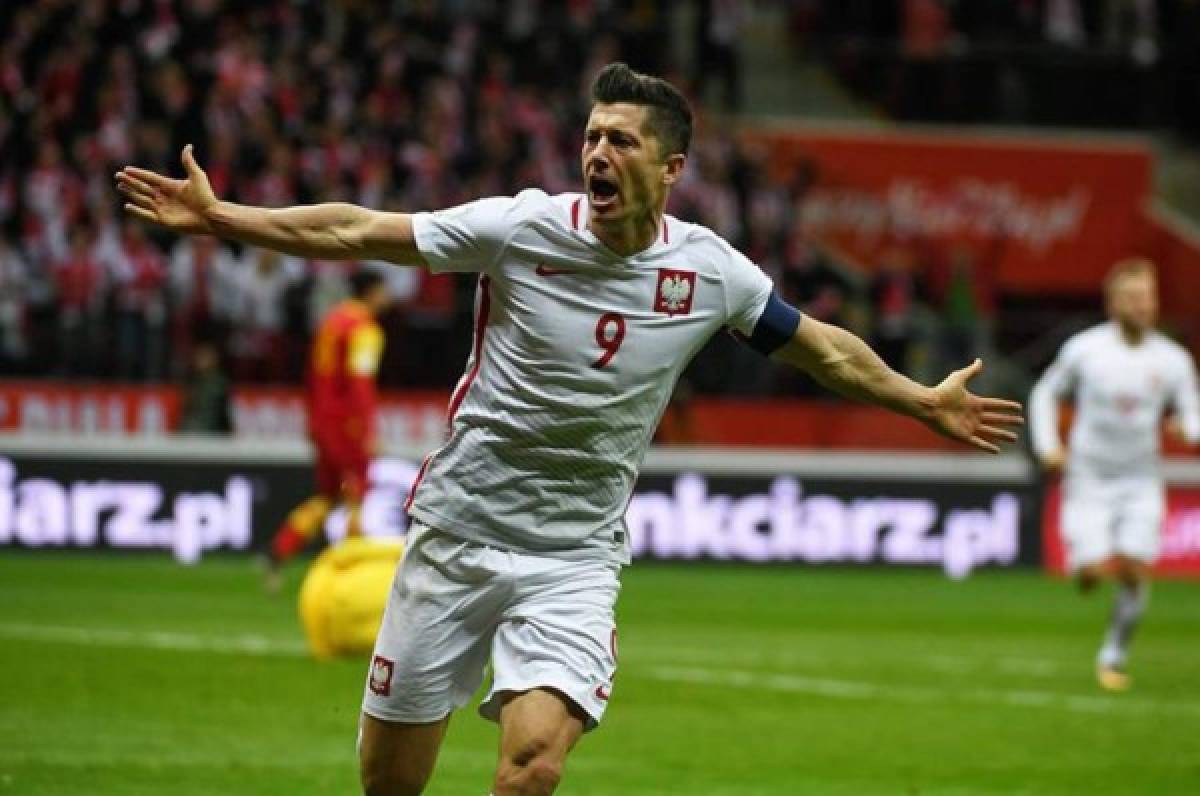 Lewandowski sentencia el pase de Polonia al Mundial de Rusia 2018