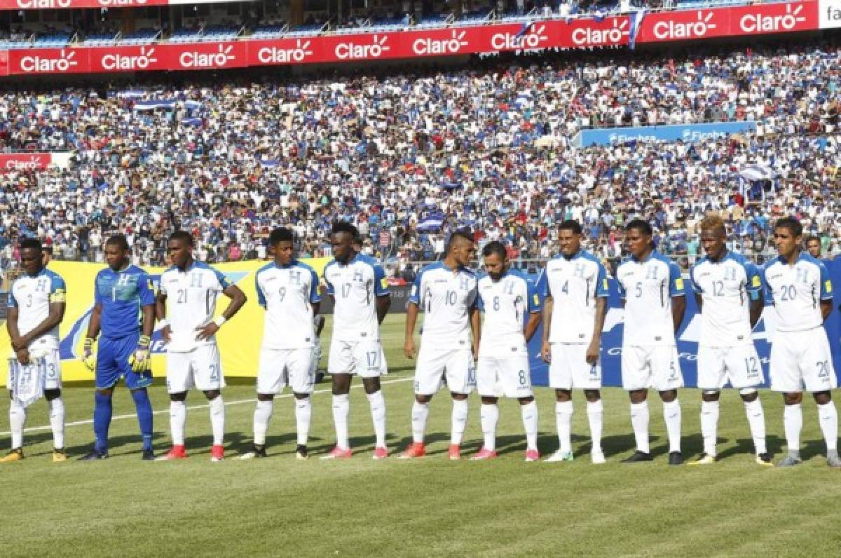 Selección de Honduras sufre caída en ranking FIFA tras perder amistosos