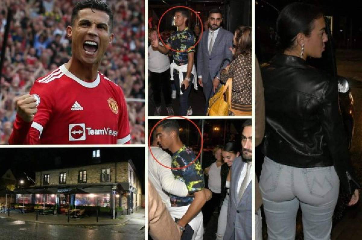 La cena de Cristiano tras su debut con Manchester United: Georgina lució espectacular y su madre vestía 'caro'