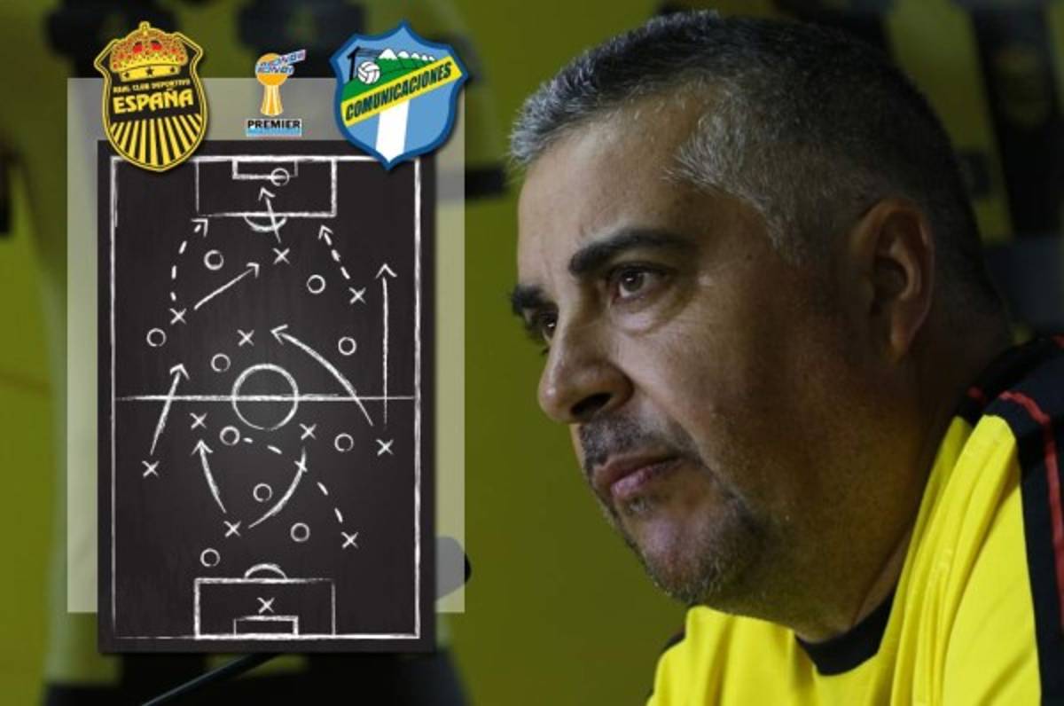 ¡Con tres cambios! El 11 que presentaría hoy Real España ante Comunicaciones