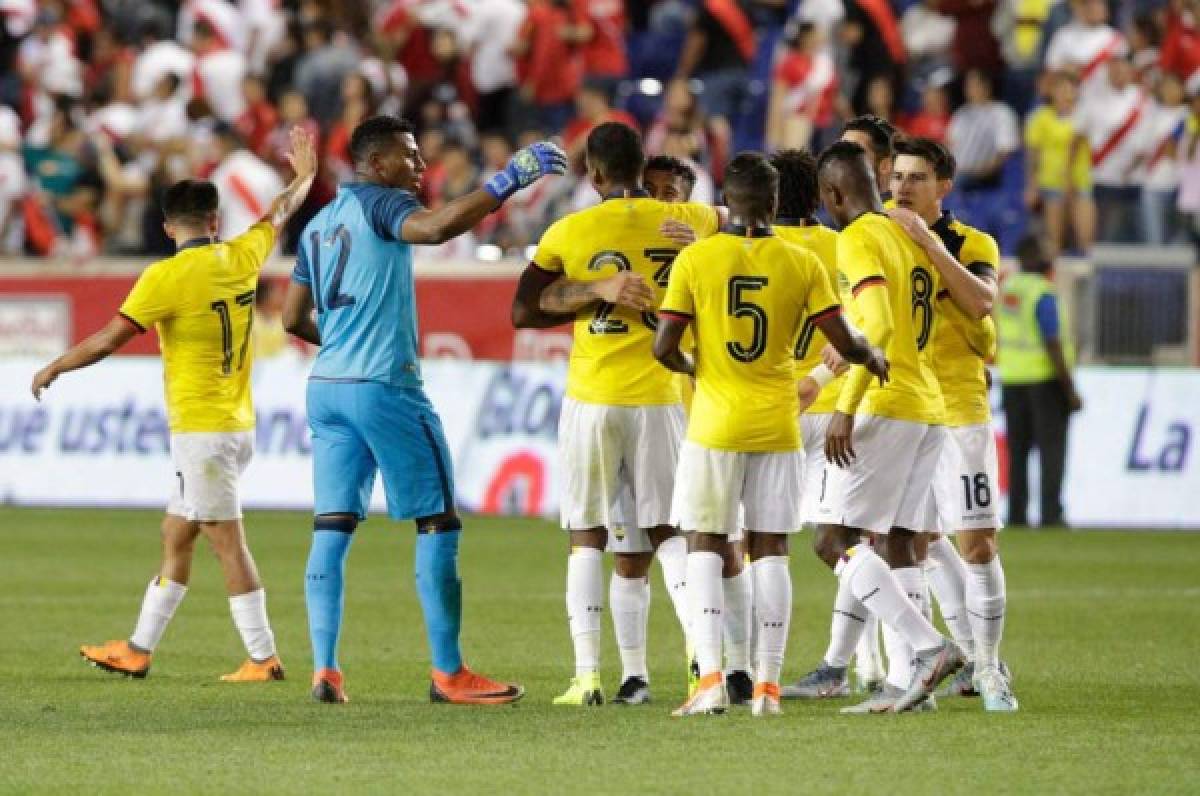Ecuador derrotó a Perú en partido amistoso de fecha FIFA en Nueva Jersey