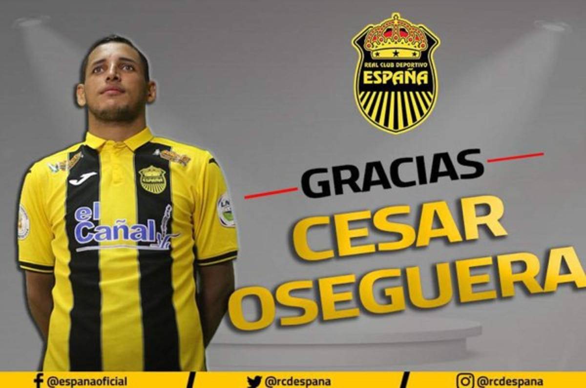 Real España comienza a pasar la escoba; César Oseguera la primera baja