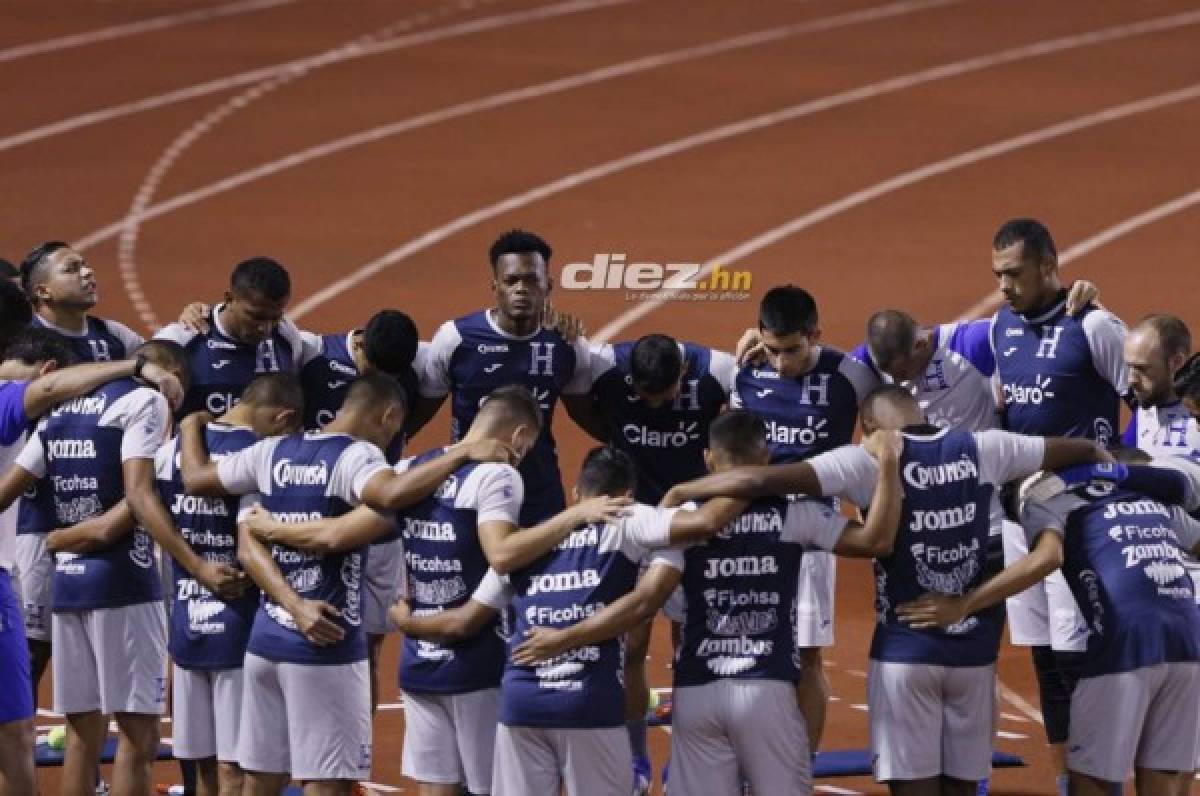 Los siete futbolistas de Honduras descartados ante Trinidad por decisión técnica