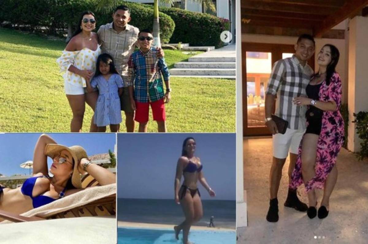 FOTOS: Las vacaciones de Emilio Izaguirre junto a su familia en Roatán