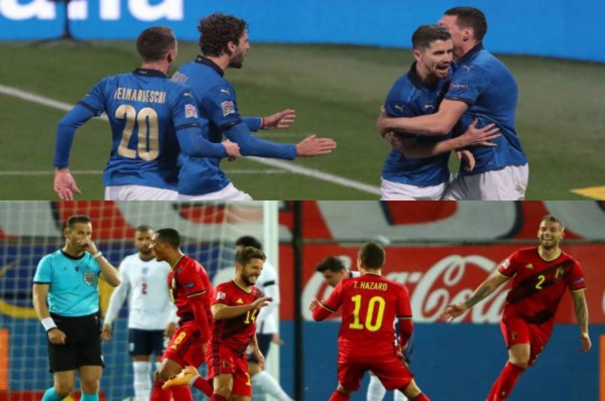 Bélgica e Italia ganan, y se encuentran a un paso del 'Finar Four' de la Nations League