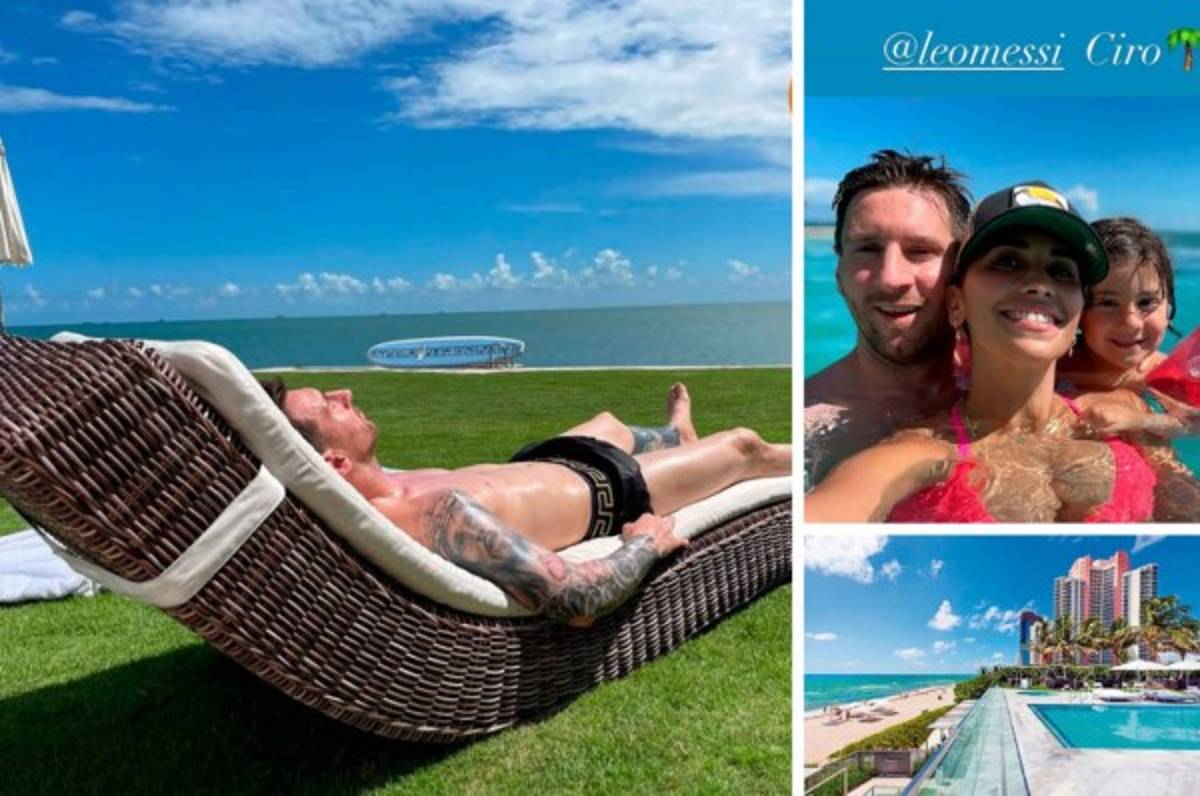 Antonela Roccuzzo revela las primeras fotos de vacaciones en Miami junto a Messi; así es el lujoso lugar donde se hospedan  
