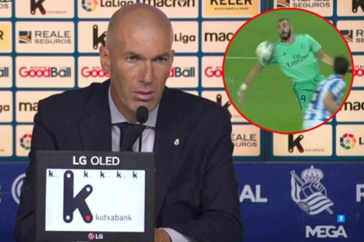 Zidane: ''Me molesta que se hable de los árbitros porque parece que no hacemos nada en el campo''