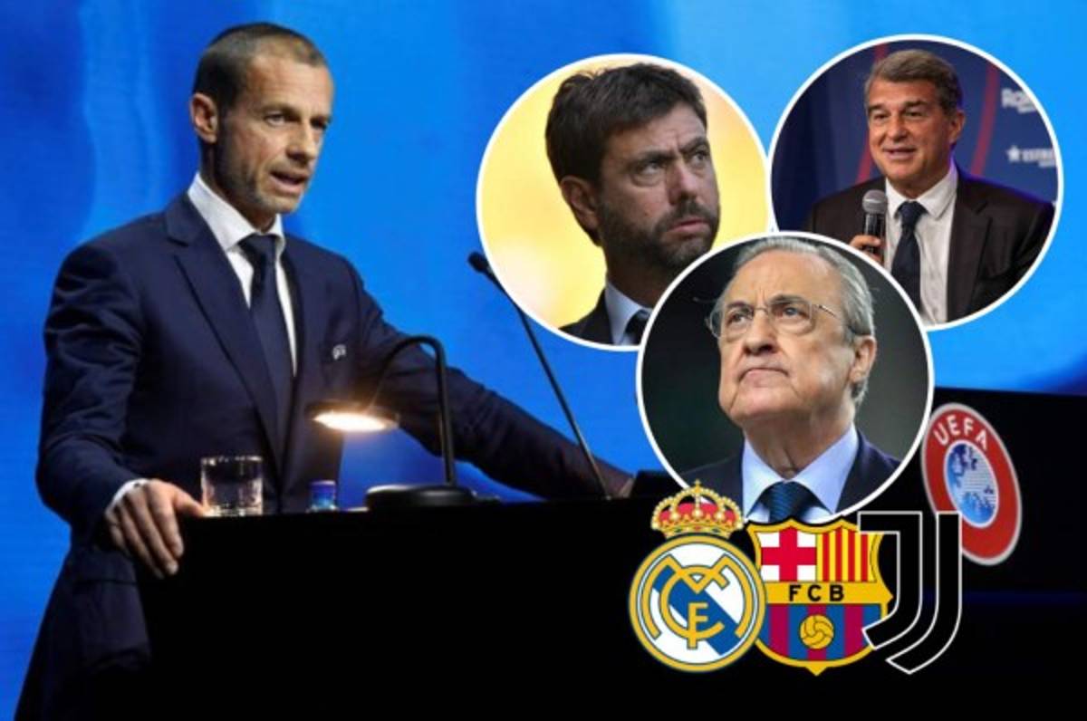 La Superliga propina duro golpe a la UEFA: Real Madrid, Barcelona y Juventus celebran: 'no tienen capacidad'