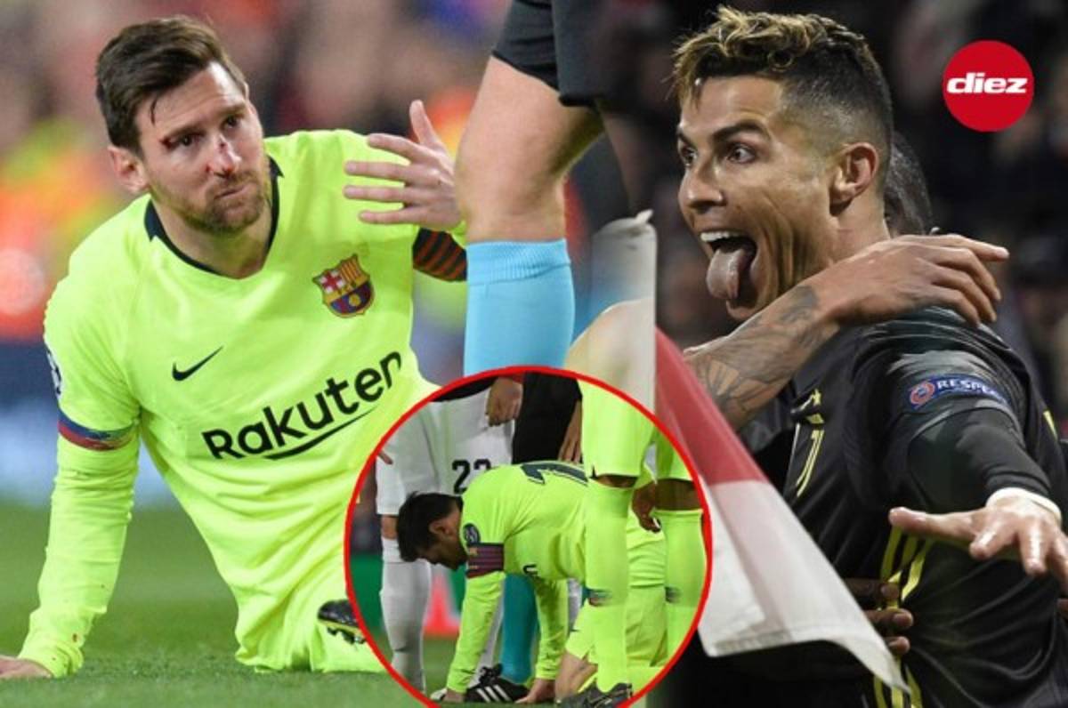 No viste en TV: Sangriento recuerdo a Messi y así fue el bonito gesto de Cristiano Ronaldo