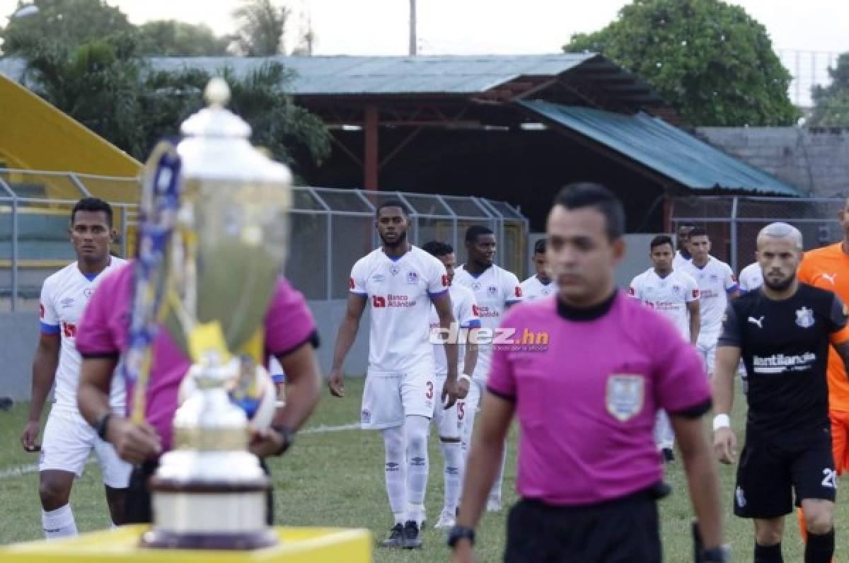 Olimpia y Honduras Progreso juegan por las semifinales del Clausura-2021.