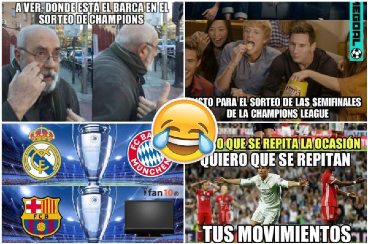 ¡Destrozan al Barça! Los divertidos memes que dejó el sorteo de las semifinales de Champions