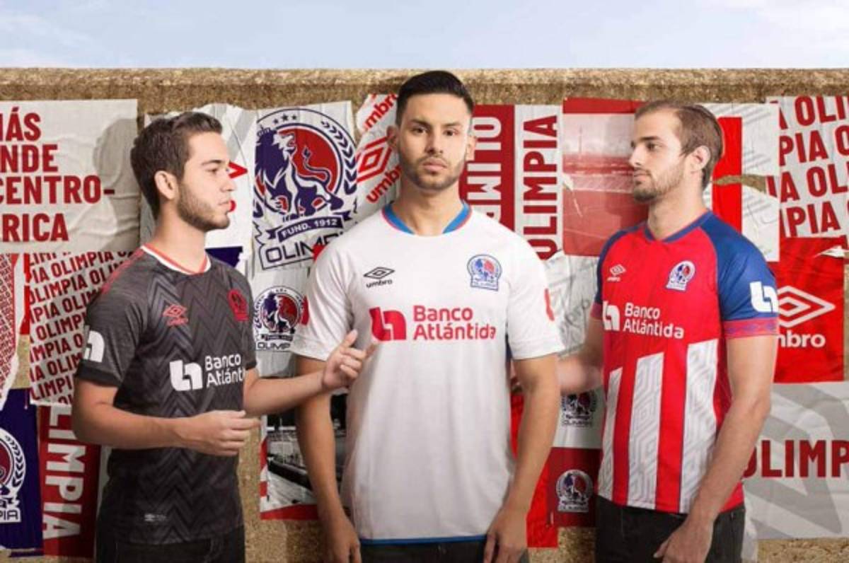 ¡Nueva piel! Olimpia presenta su indumentaria para el Apertura de Liga Nacional