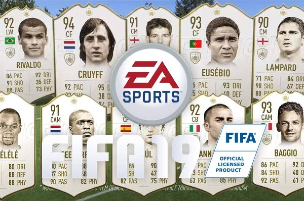 Las mejores leyendas que aparecerán en FIFA 19