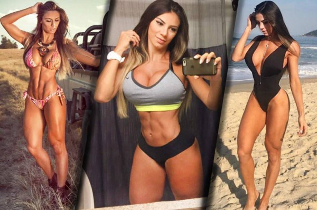 Ella es Carol Saraiva, la exuberante chica fitness que enloquece Brasil