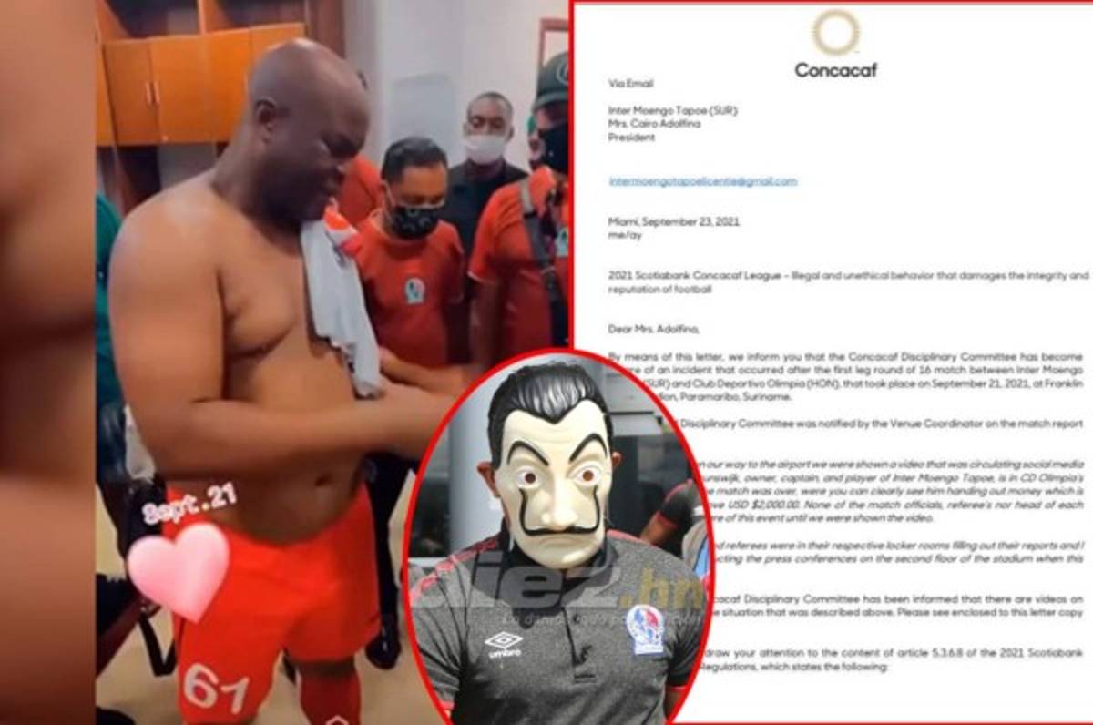 Concacaf exige explicaciones al Inter de Surinam por 'repartición de dinero' y no menciona a Olimpia en sus primeras investigaciones