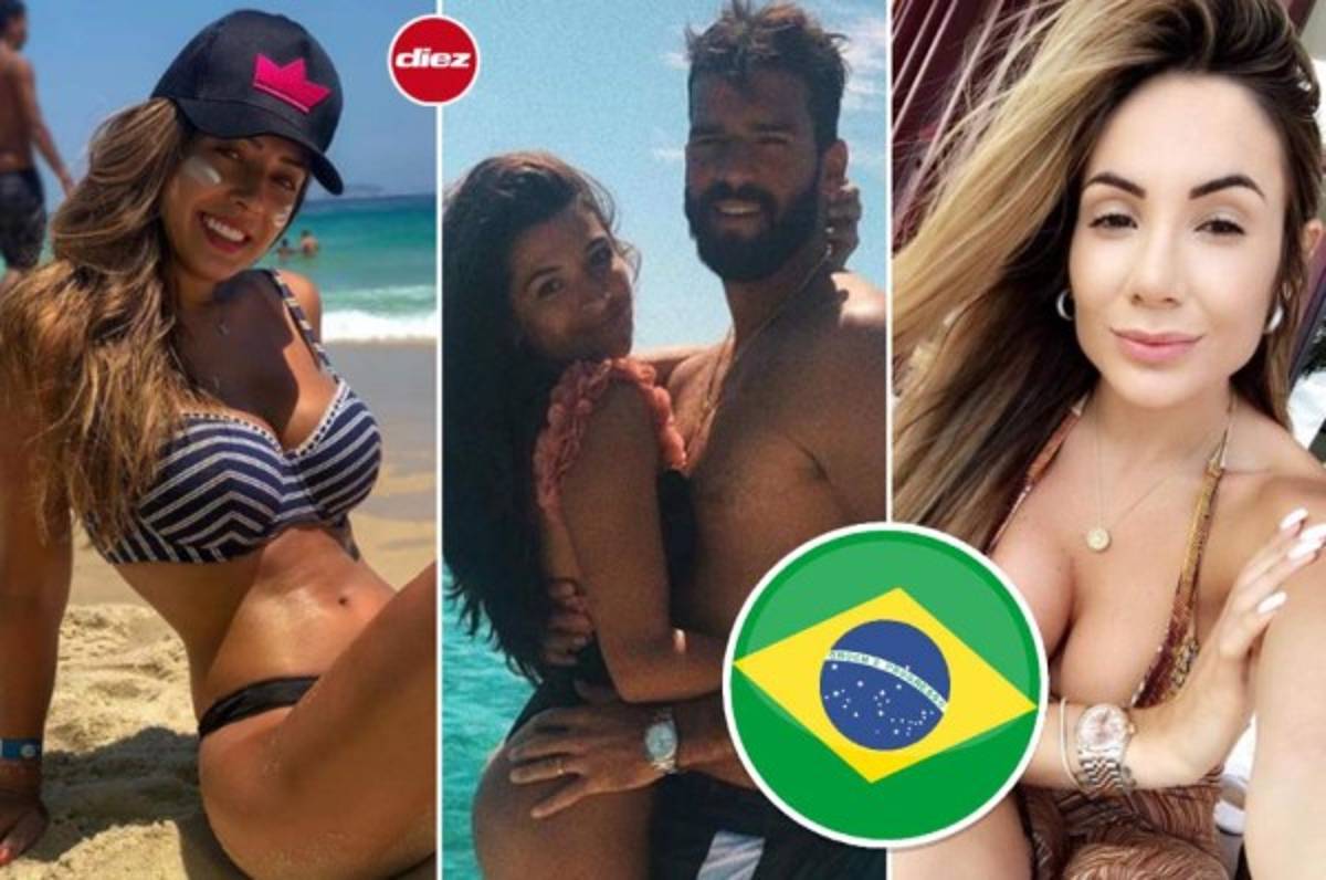 ¡Muñecotas! Ellas son las hermosas parejas de los jugadores de la selección de Brasil