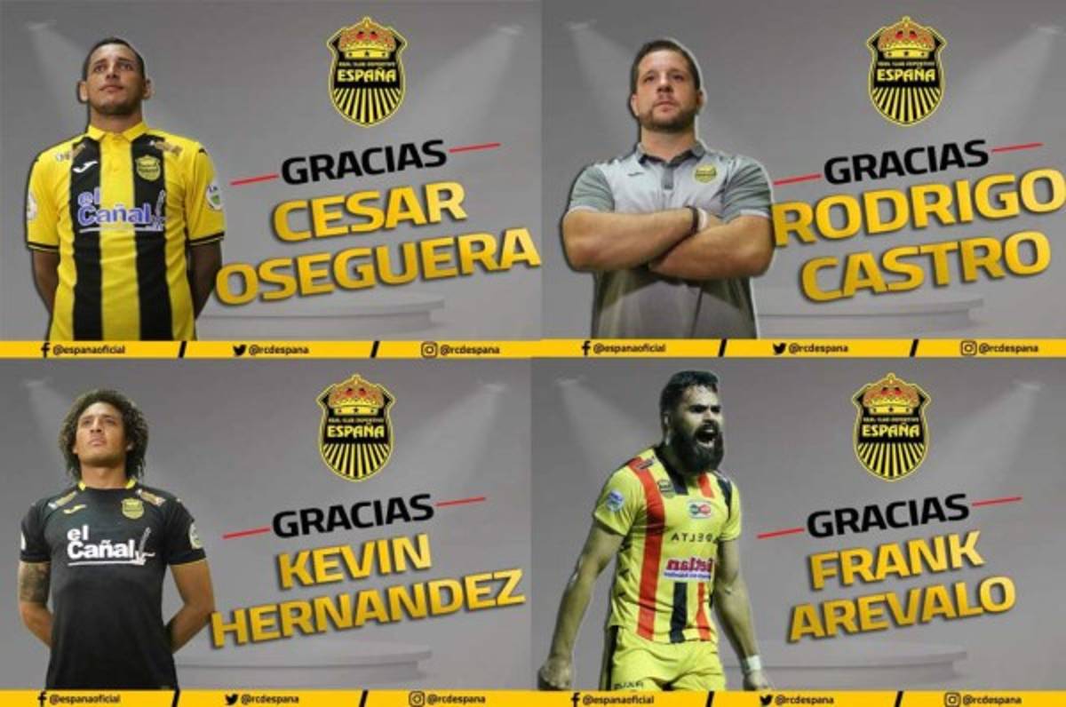 ¡Otro más! La barrida que está haciendo Real España en su plantel