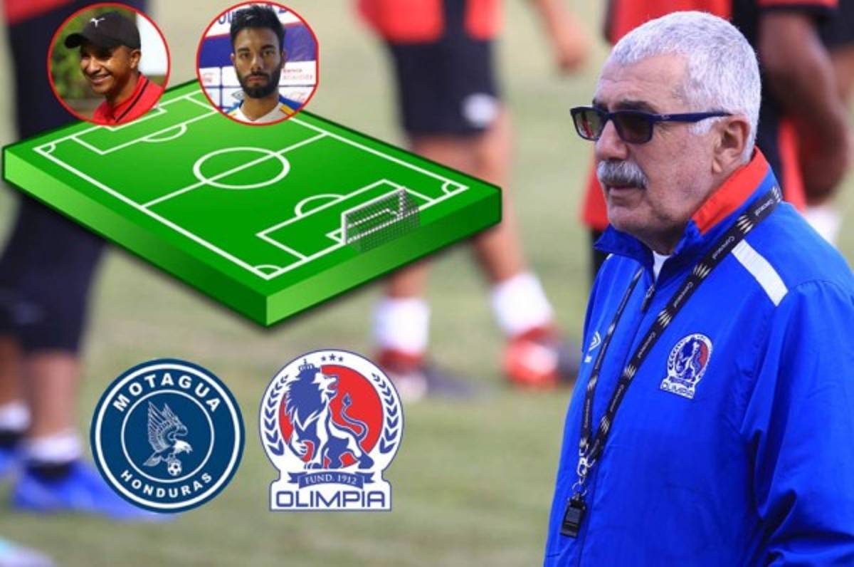 Con variantes: El 11 de Manuel Keosseián para vengarse de Motagua en el Nacional